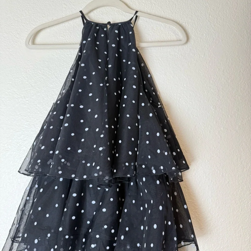 Kate spade Mini Polka Dot Tiered Mini Dress small